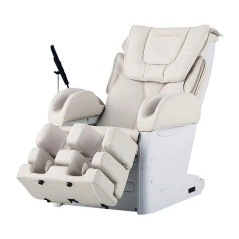 Fujiiryoki CYBER-RELAX EC-3800 manual