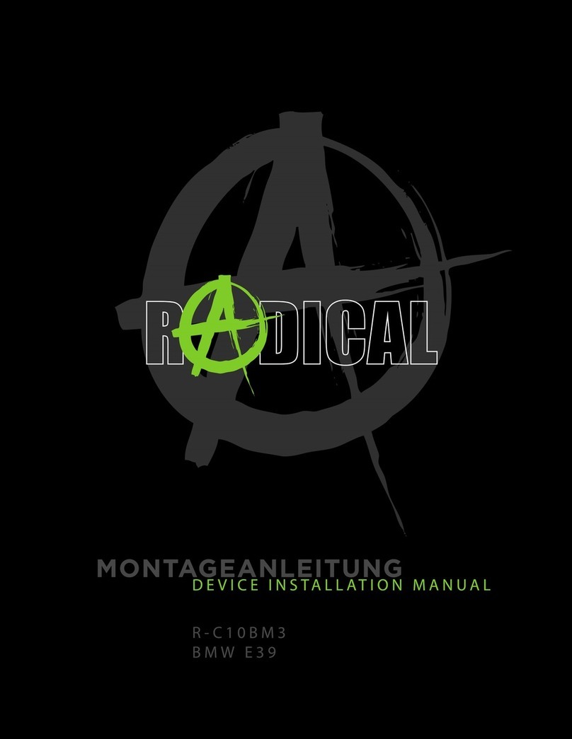 RADICAL R-C10BM3 installation manual