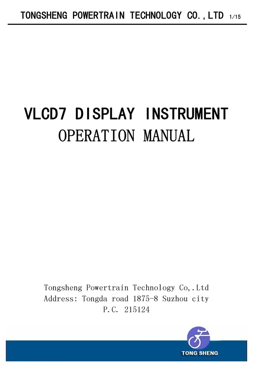 Powertrain VLCD7 Operation manual