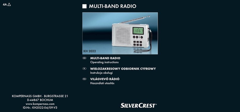 Silvercrest KH 2022 User manual