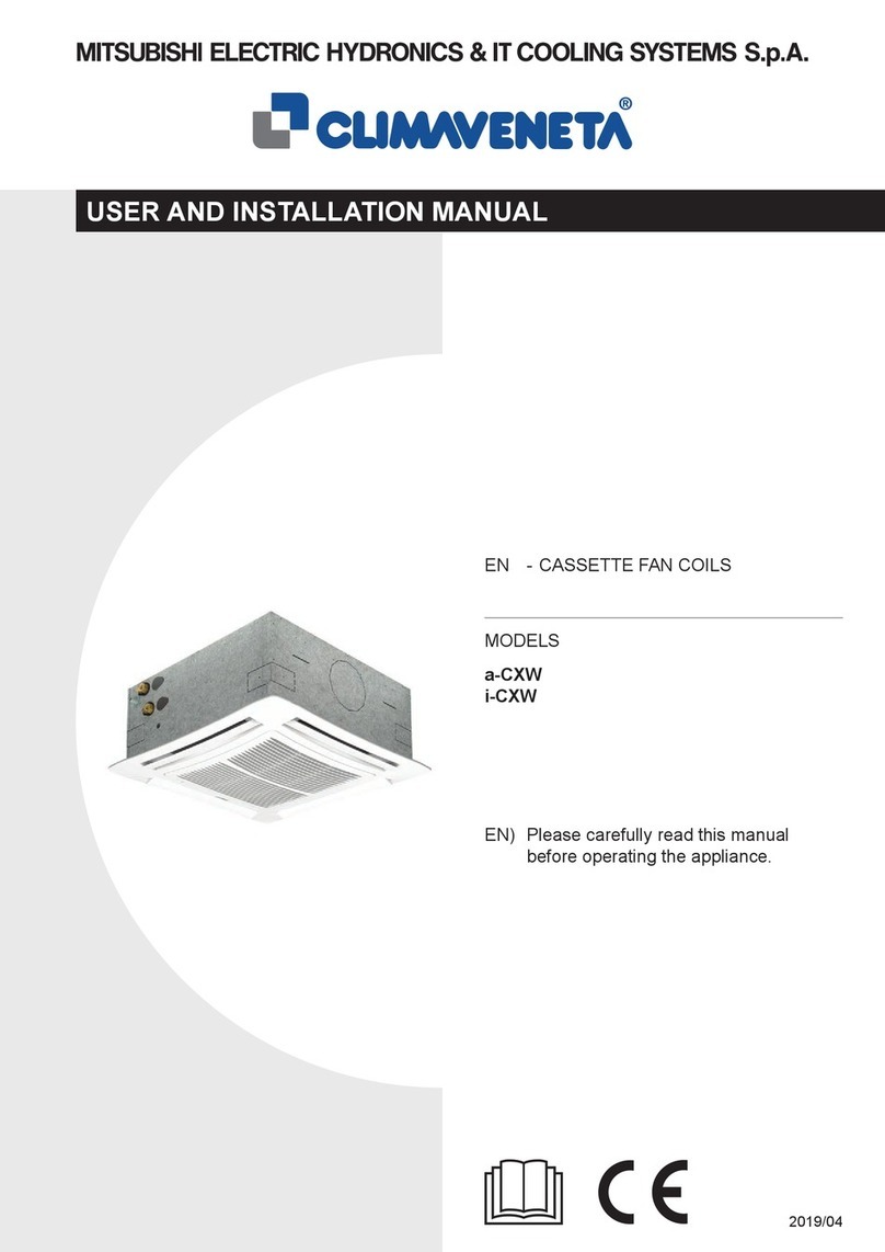 CLIMAVENETA i-CXW Series Operating manual