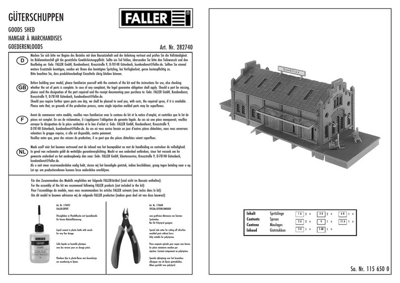 Faller 282740 manual