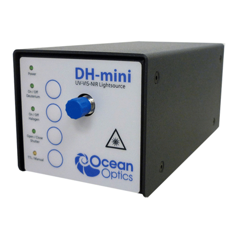 Halma Ocean Optics DH-mini UV-Vis-NIR User manual
