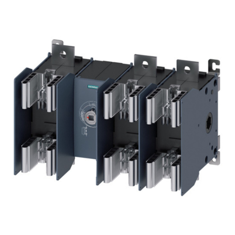 Siemens 3KF2 F5 3KF3 F5 Series operating instructions