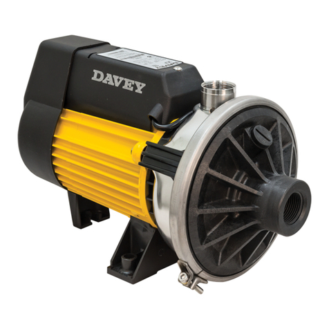 Davey XF Series User manual