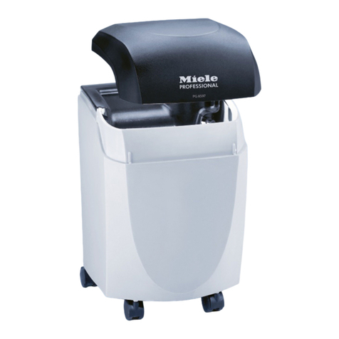 Miele professional Aqua-Soft-System PG 8597 User manual