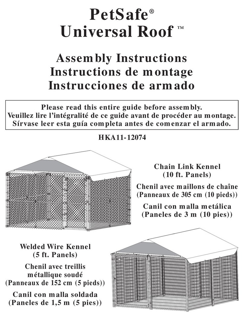 Petsafe Universal Roof HKA11-12074 User manual