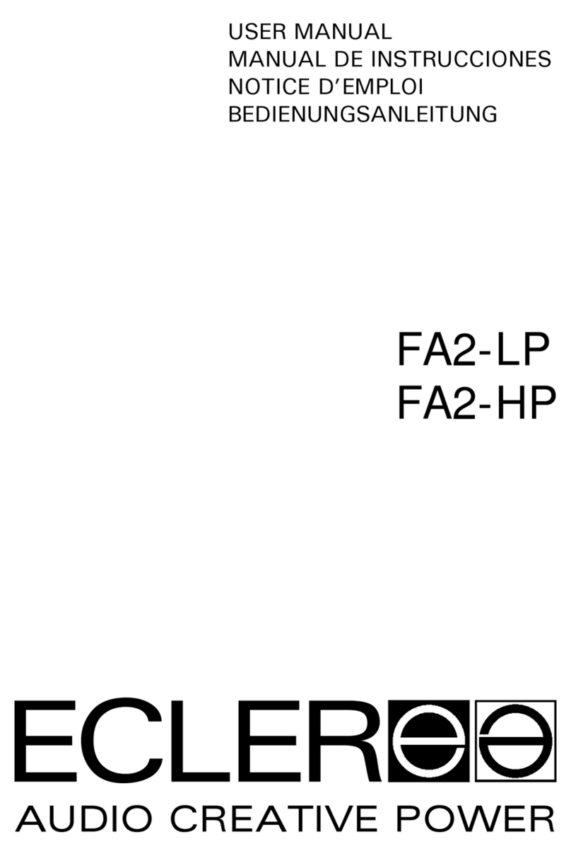 Ecler FA2-LP user manual