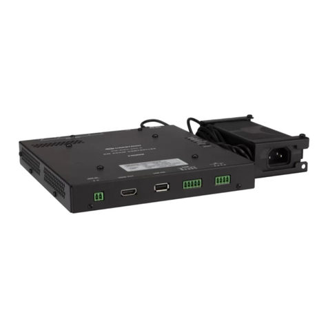 Crestron DigitalMedia 8G+ DM-RMC-200-C Dimensional drawing