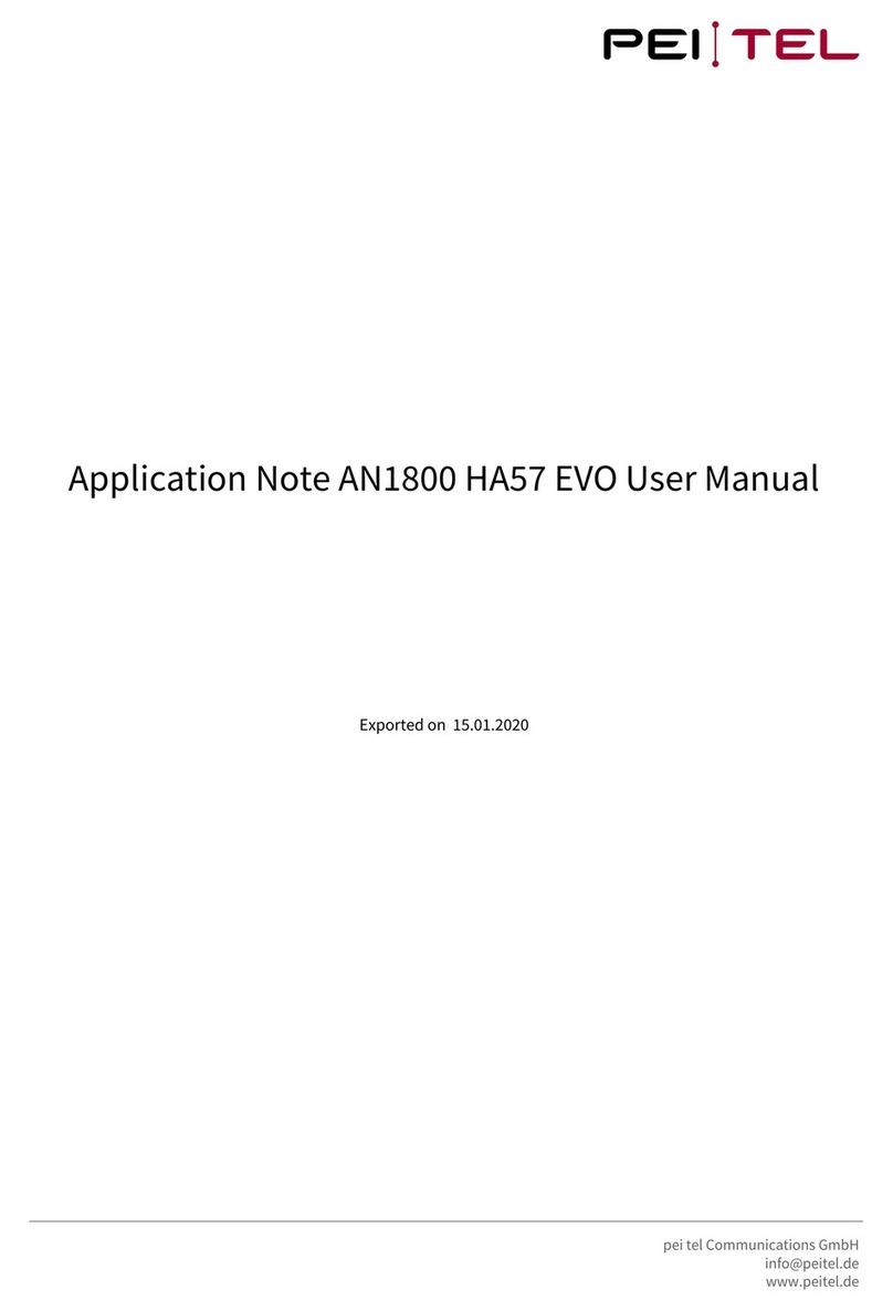 peitel HA57 EVO user manual