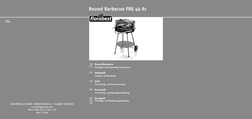 FLORABEST FRG 45 A1 Assembly and operating instructions