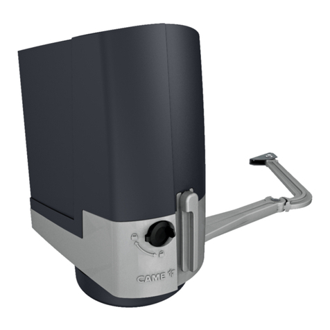 CAME FTX20DGC installation manual