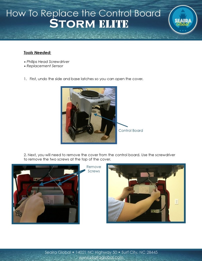 Seaira Global STORM ELITE How to replace