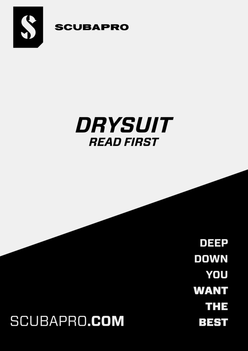 Uwatec DRYSUIT User manual