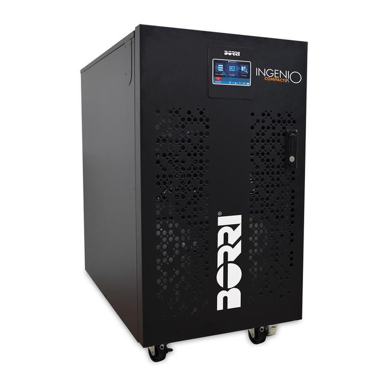 Borri INGENIO COMPACT Quick installation guide