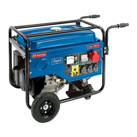 Scheppach SG7000 Quick start guide