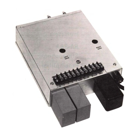 RCA BA-36A instructions