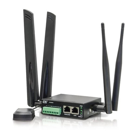 CTC Union ICR-W401 Quick installation guide