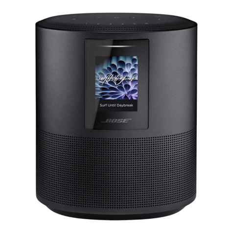 Bose Acoustimass 500 User manual Bose Acoustimass 500 User manual