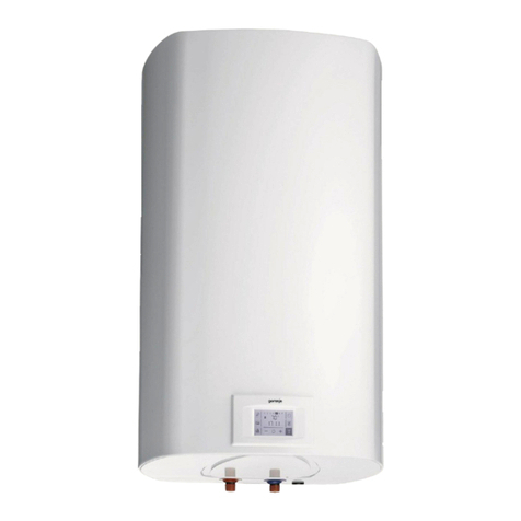 Gorenje OGB 80-150 E4 Instructions for use