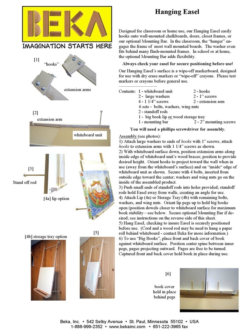 BEKA Hanging Easel manual