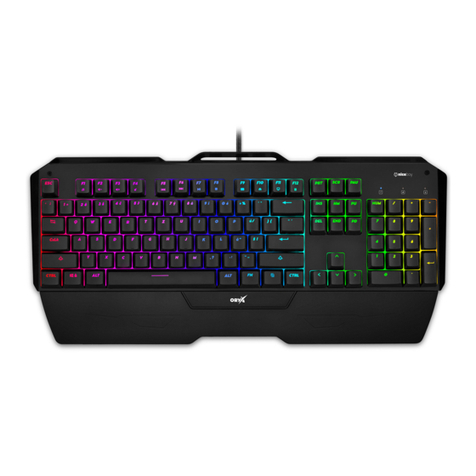 Niceboy ORYX K600 User manual Niceboy ORYX K600 User manual
