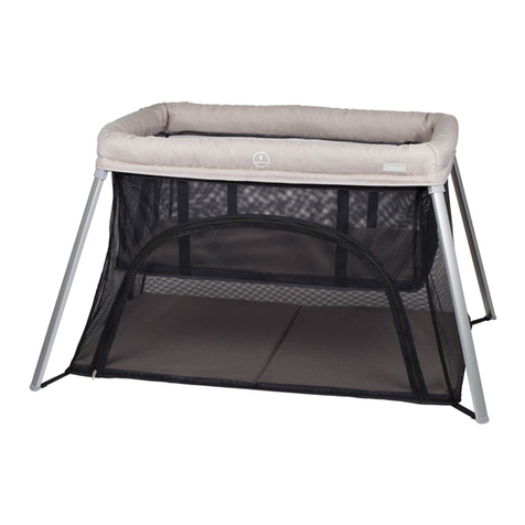 BabyGo Travel Cot Assembly instructions