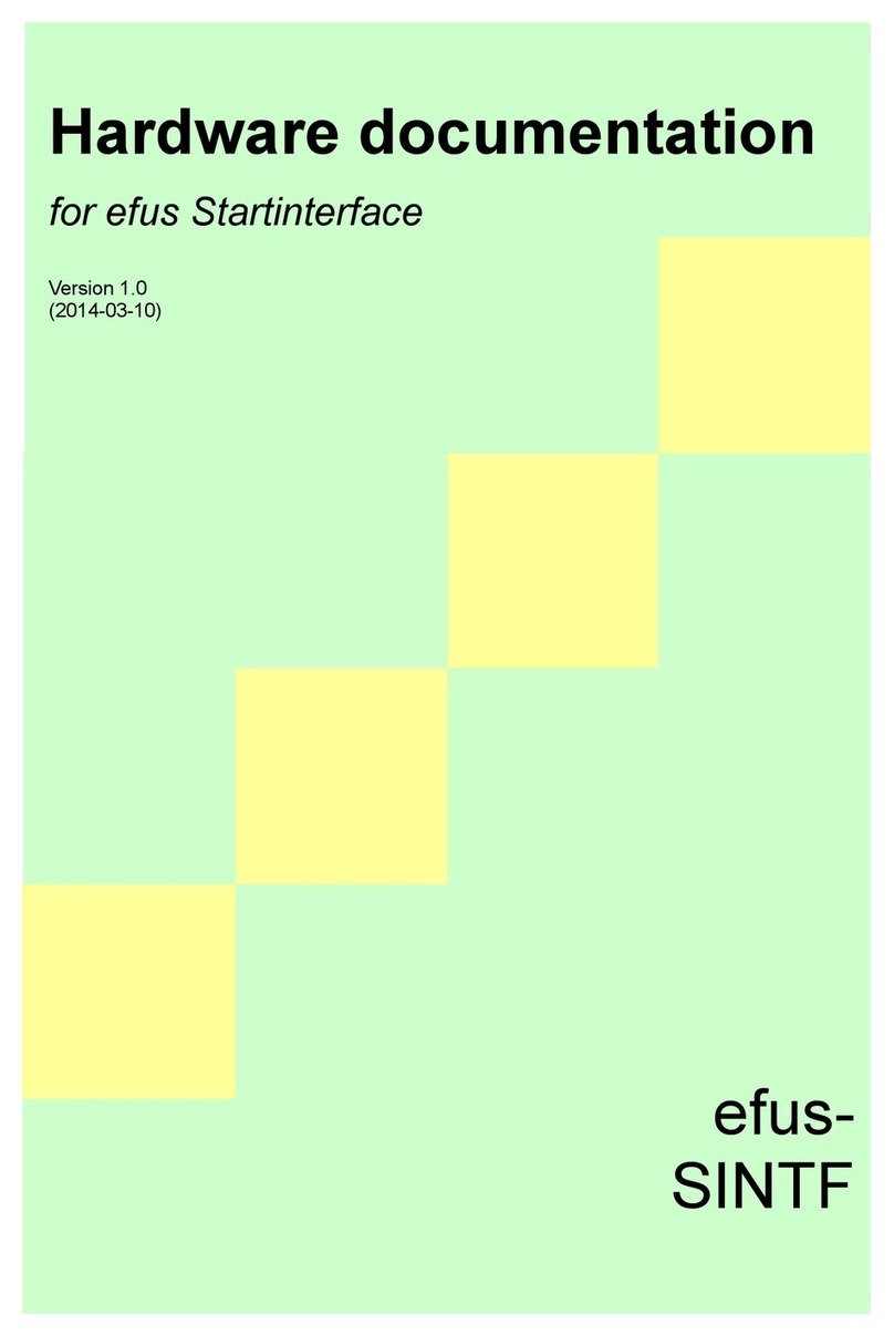 F&S efus-SINTF Hardware documentation