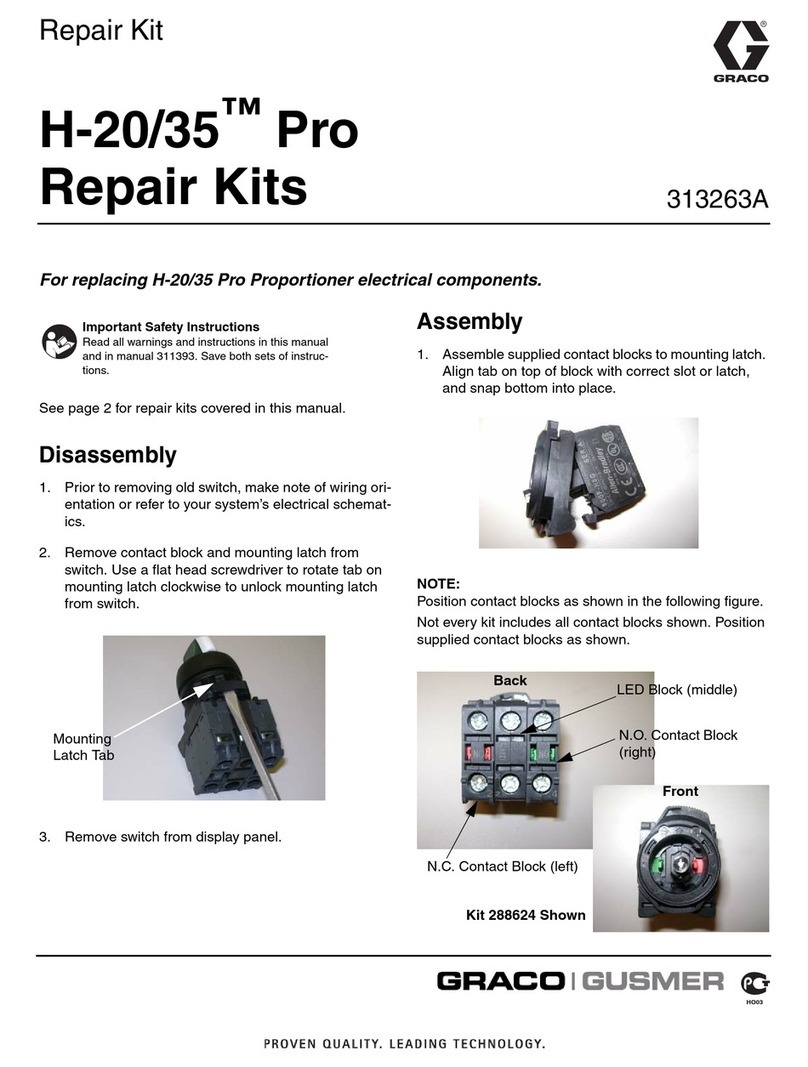 Graco Gusmer H-20/35 Pro User manual