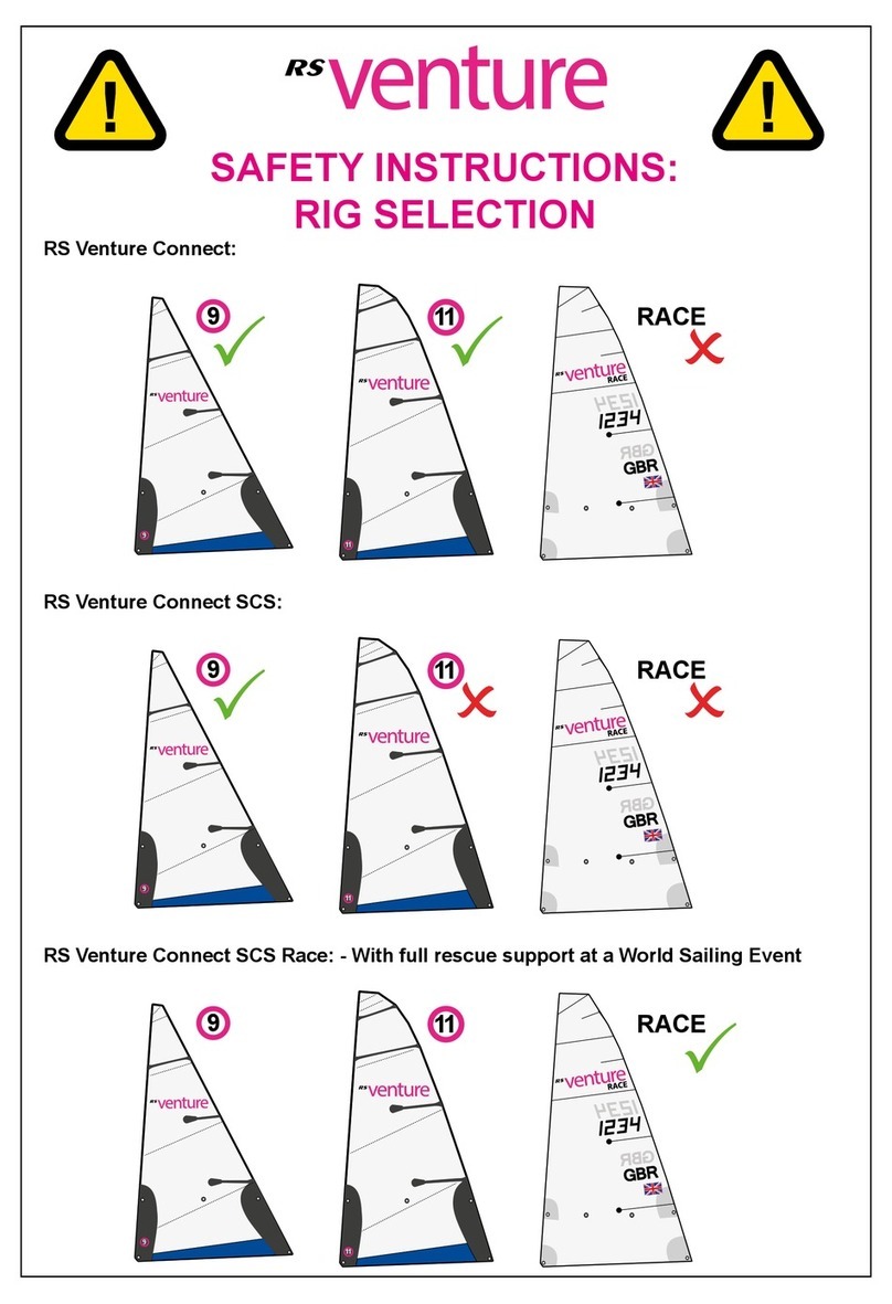 RS SAILING RS Venture Safety instructions