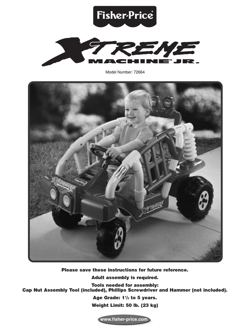 Fisher-Price XTREME MACHINE JR. 72664 instructions Fisher-Price XTREME MACHINE JR. 72664 instructions