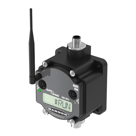 Banner Sure Cross MultiHop H10 User manual