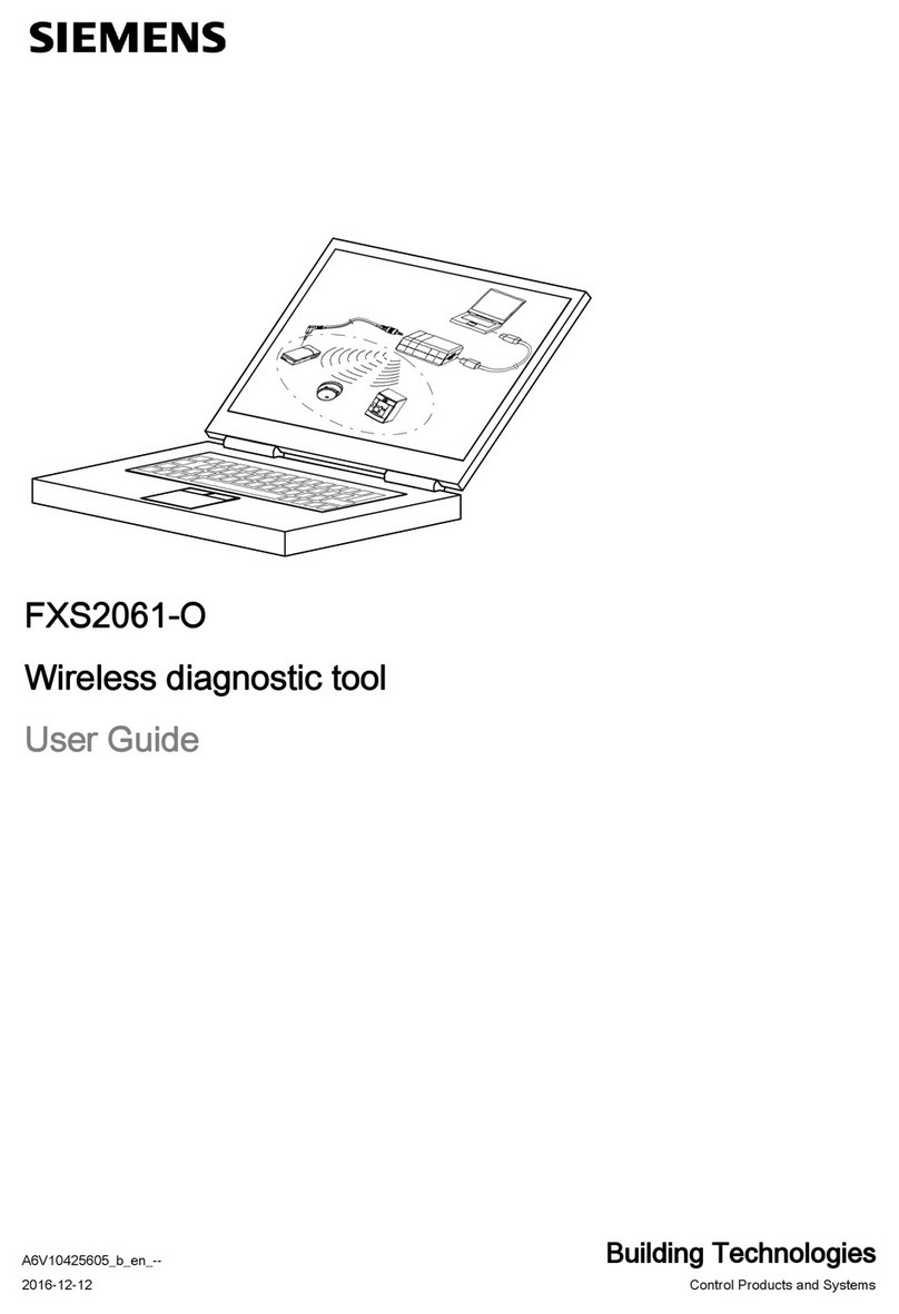 Siemens FXS2061-O user guide