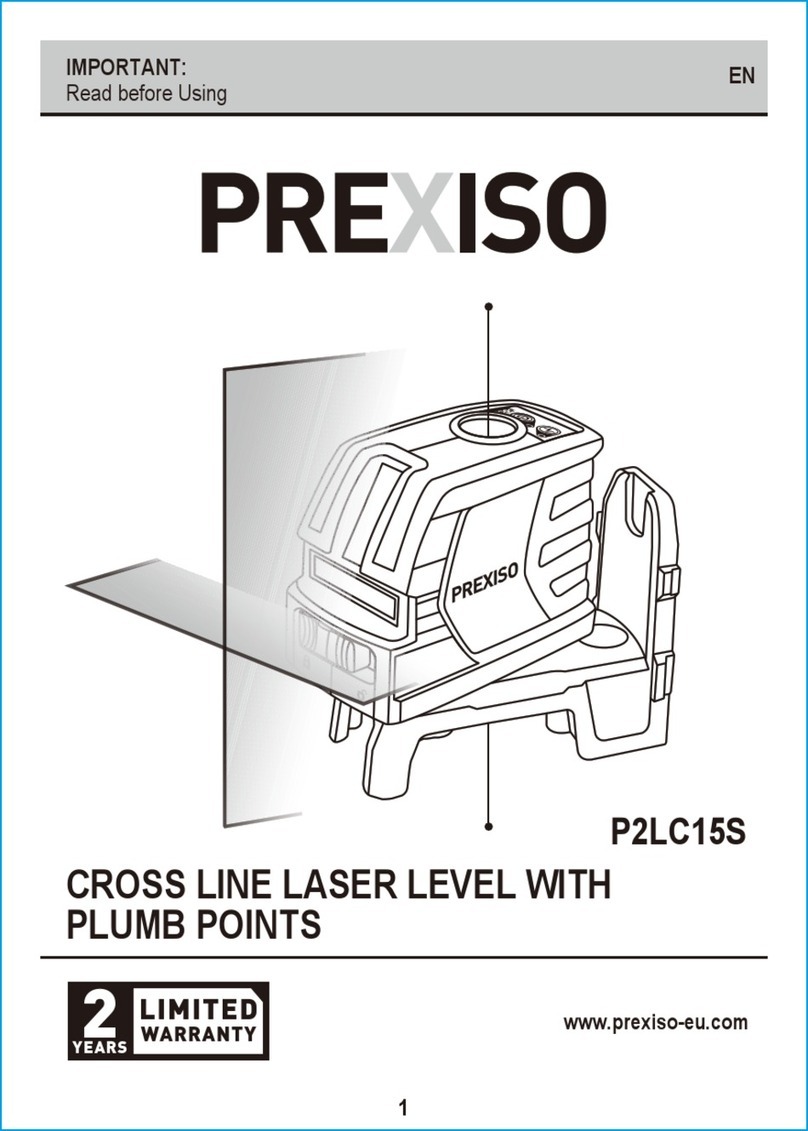 Prexiso P2LC15S User manual