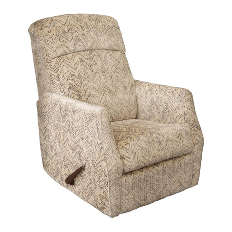 Direct Supply Maxwell Thomas Plymouth Recliner owner's manual