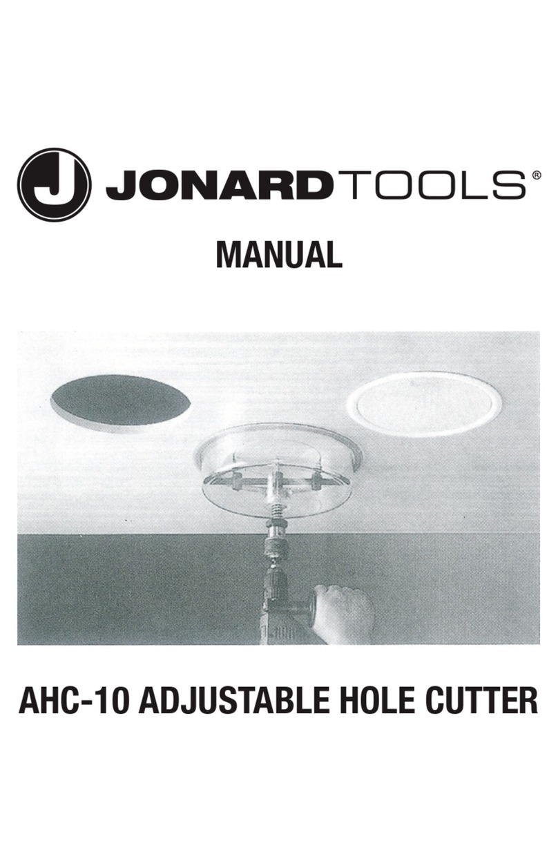 JONARD TOOLS AHC-10 manual