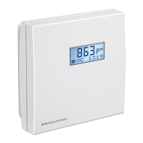 S+S Regeltechnik AERASGARD RFTM-LQ-CO2-Modbus Operating Instructions, Mounting & Installation S+S Regeltechnik AERASGARD RFTM-LQ-CO2-Modbus Operating Instructions, Mounting & Installation