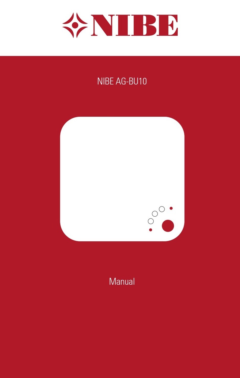 Nibe AG-BU10 manual
