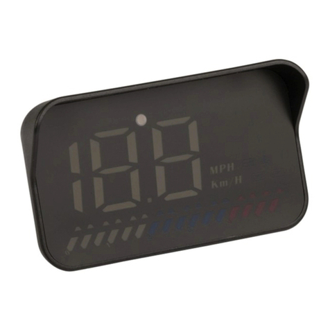Nex-tech GPS Speedometer Head Up Display quick start guide