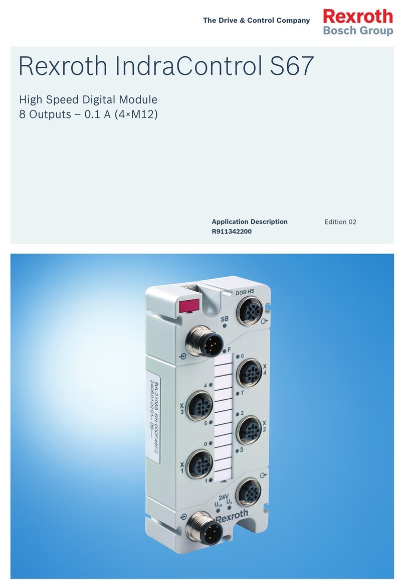 Bosch Rexroth IndraControl S67 Series User guide