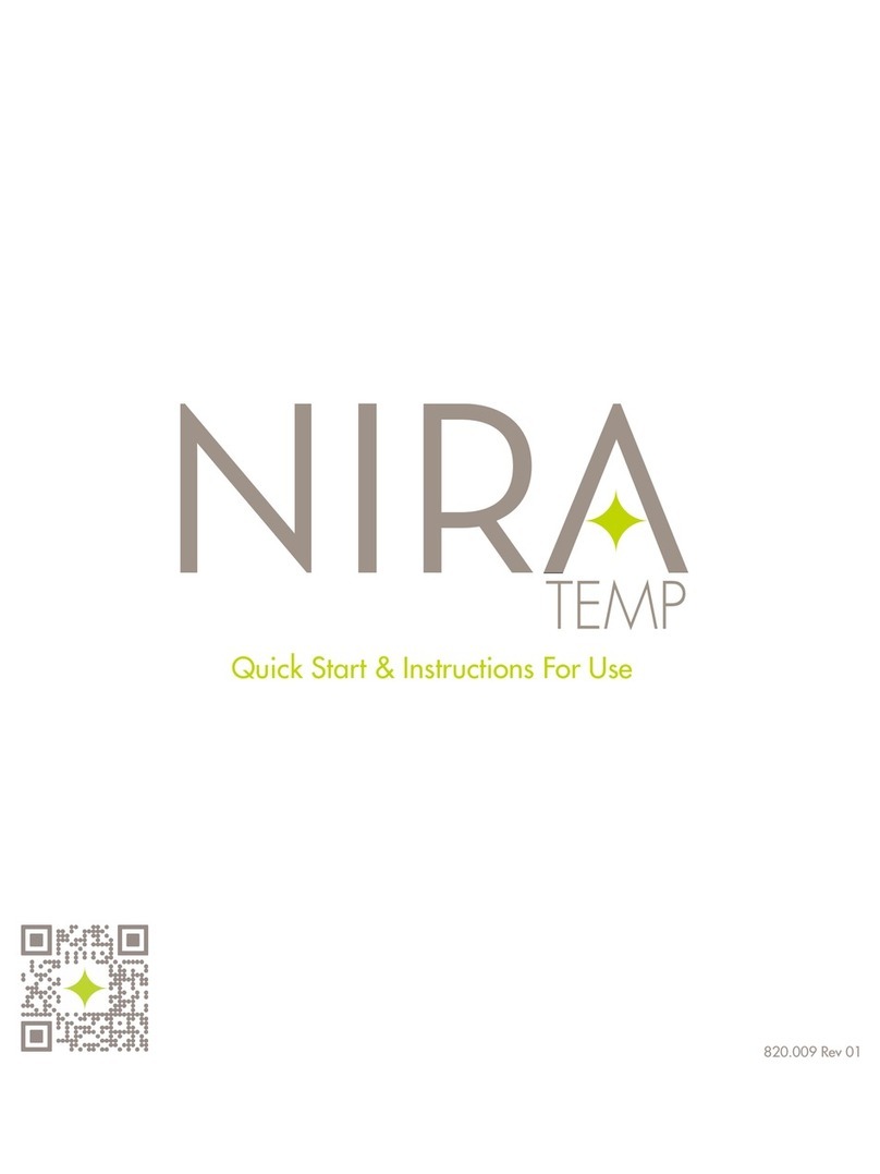 Nira Temp 2 User manual