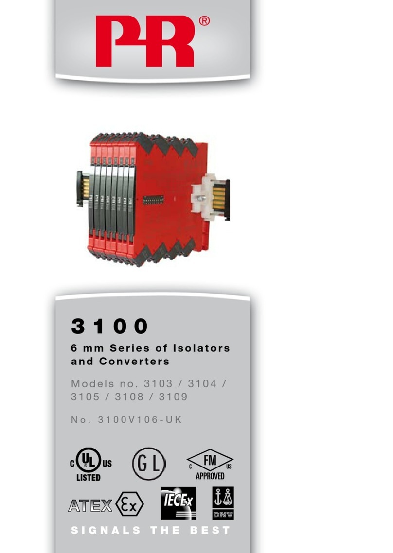PR 3100 Series manual