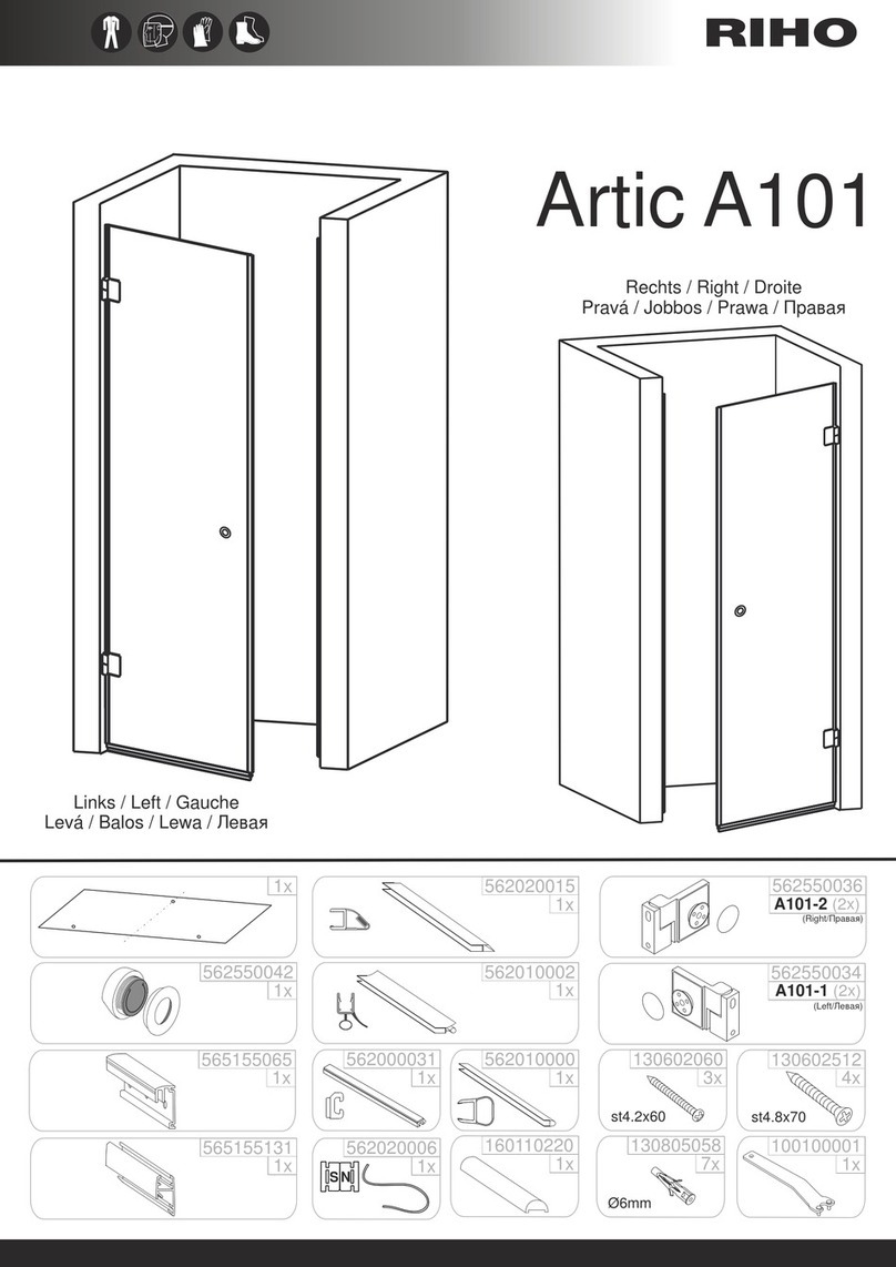 RIHO Artic A101 User manual