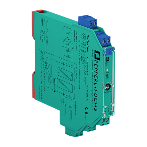 Pepperl+Fuchs KCD2-UT2-1 manual