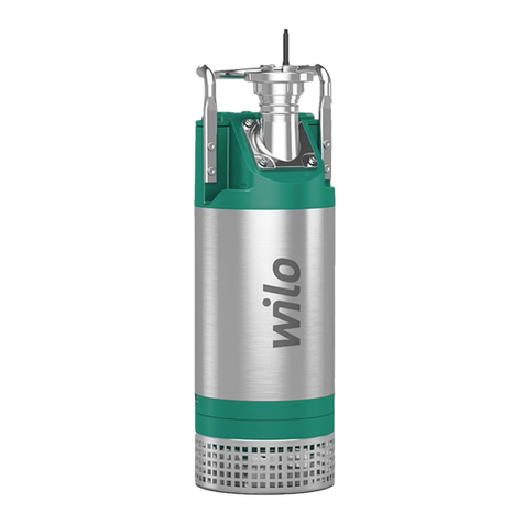 Wilo Padus PRO Series Installation and operating instructions