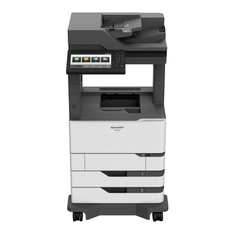 Sharp MX-B557F User manual