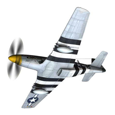 3D Creations North American P 51 D Mustang Assembly instructions