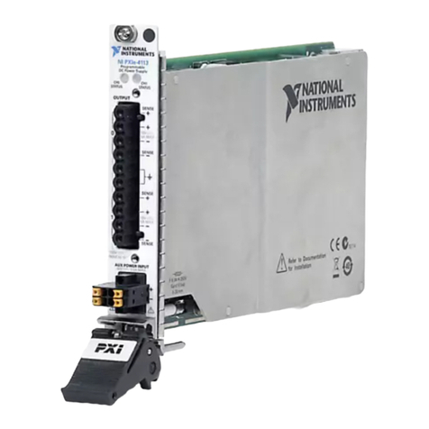 National Instruments NI PXIe-4113 Manual
