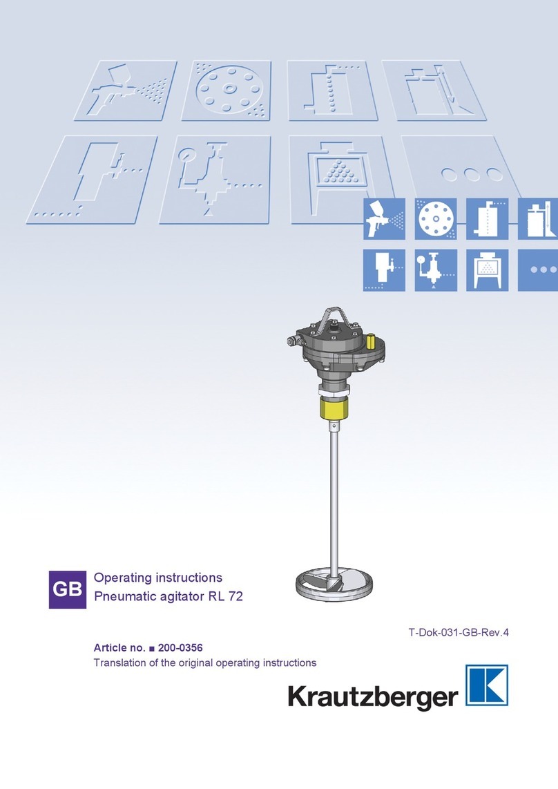 Krautzberger RL 72 operating instructions