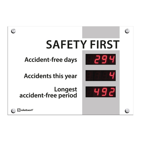 Siebert XC610 Series User manual